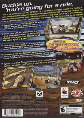 Sprint Cars - Road to Knoxville box cover back